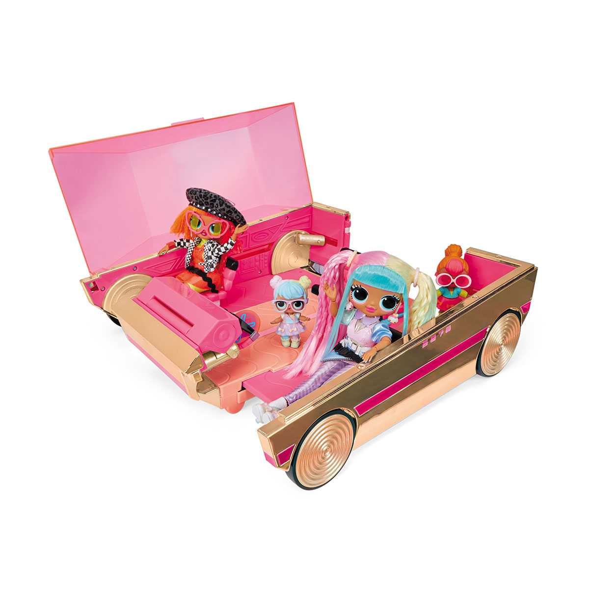 Машинка для куклы LOL Surprise 3 в 1 Вечеринкомобиль 118305, скидка