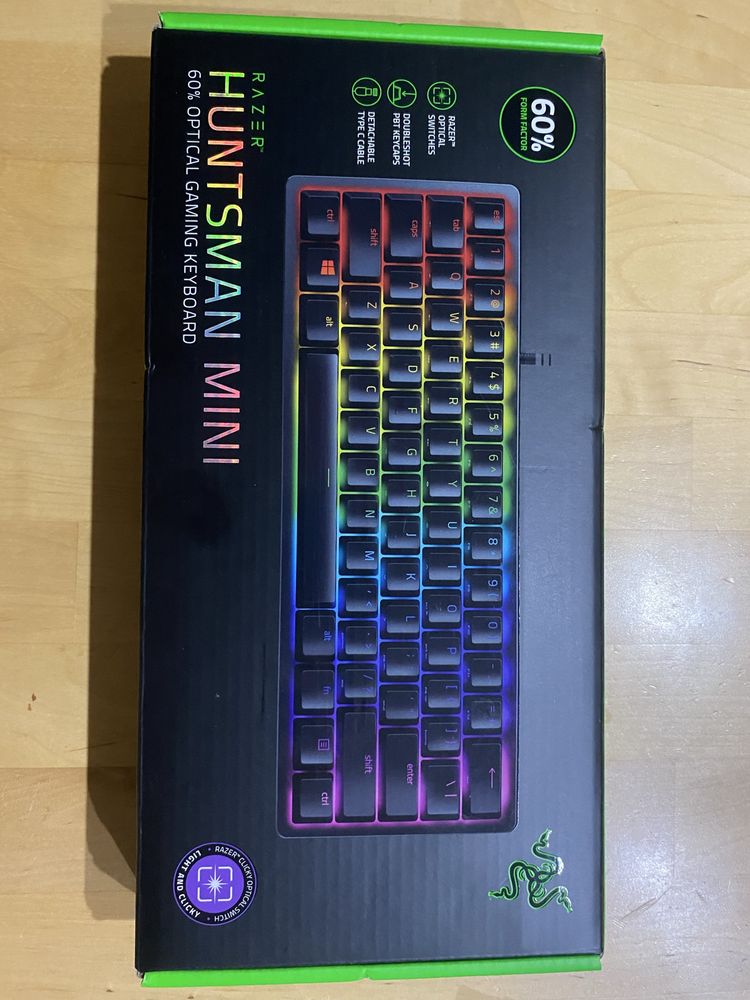 Huntsman mini black (purpel switch)