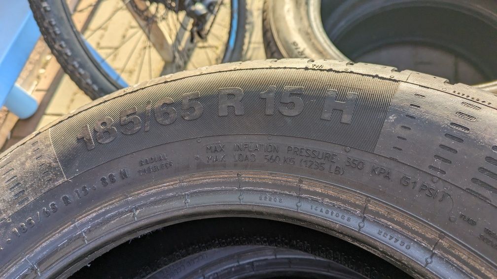 Opony 185/65r15 Continental