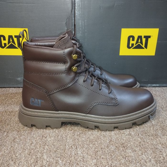 40-45. Черевички шкіряні Caterpillar Practitioner Mid Boots