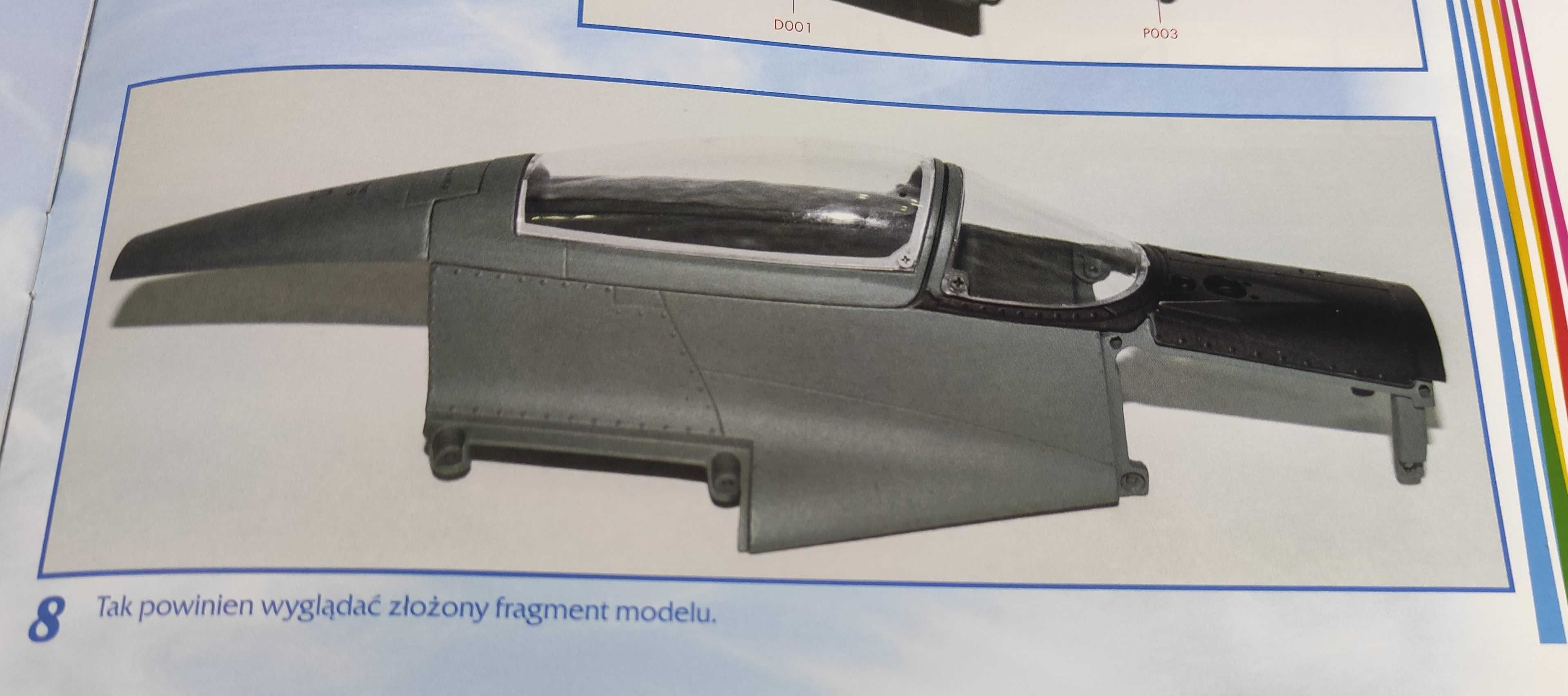 MiG-29 elementy model skala 1:24 numer 1