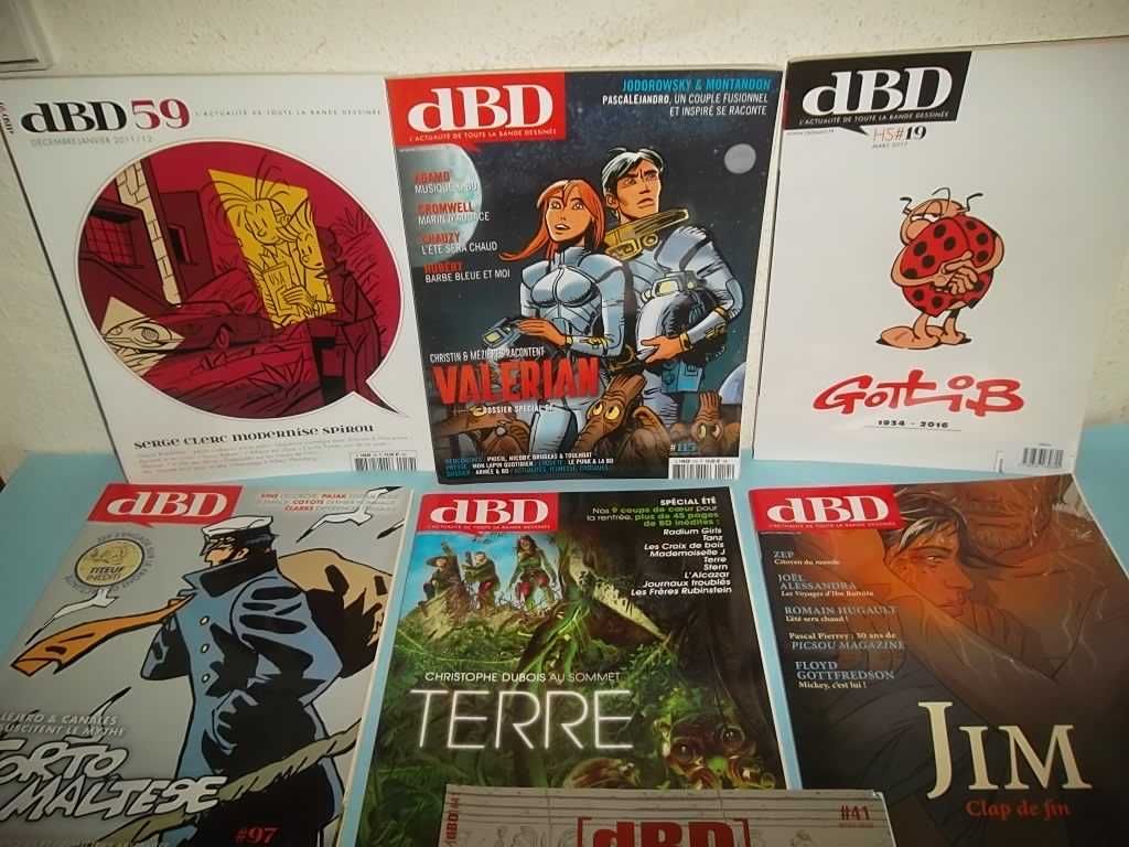 dBD - Várias Revistas banda desenhada incluindo Hors-Série