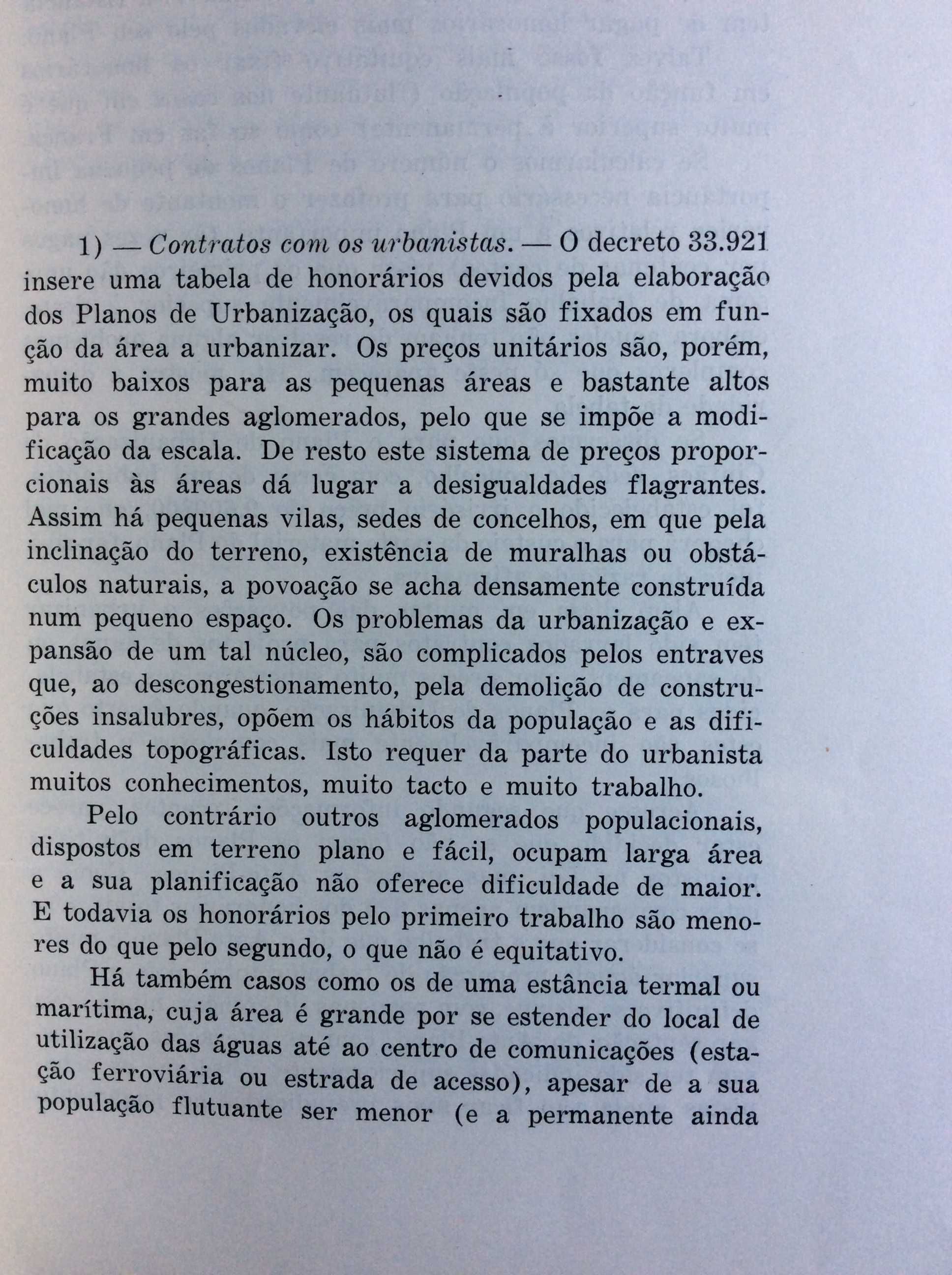 Algumas consider. sobre Planificação Urbana e Rural, etc. Tese. 1948
