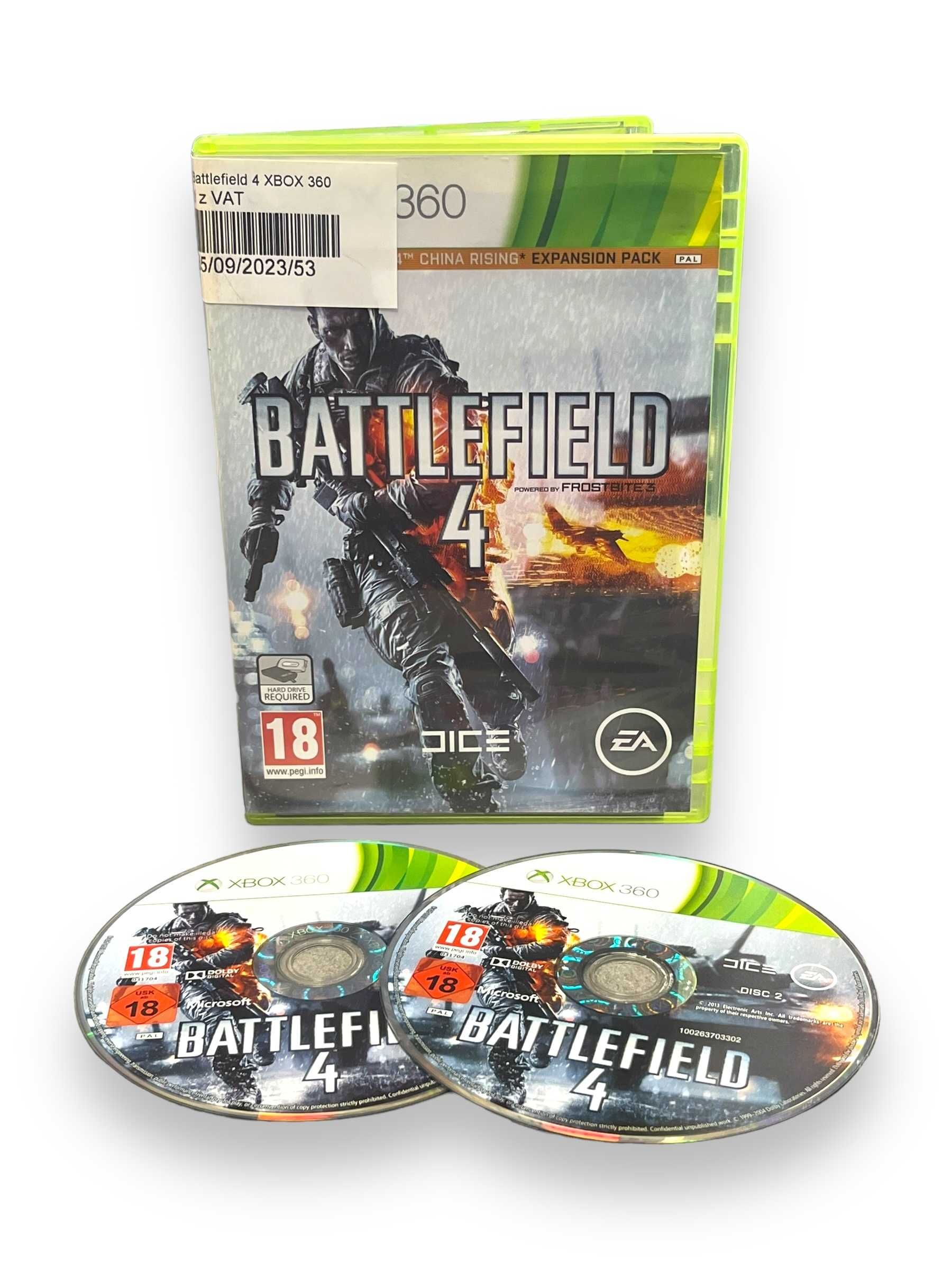 Gra Battlefield 4 na konsole XBOX 360