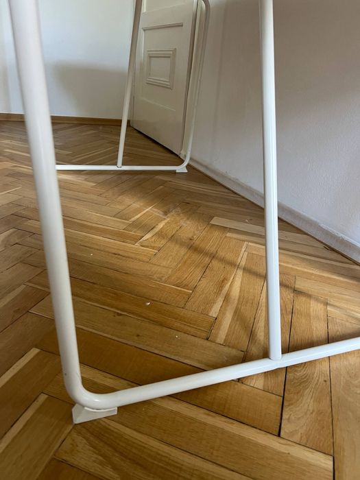 Piękny bialy składany stół super stan 180 cm scandi