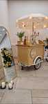 Wynajem Prosecco Riksza Van Bike bar mobilny roll bar księżyc lustro