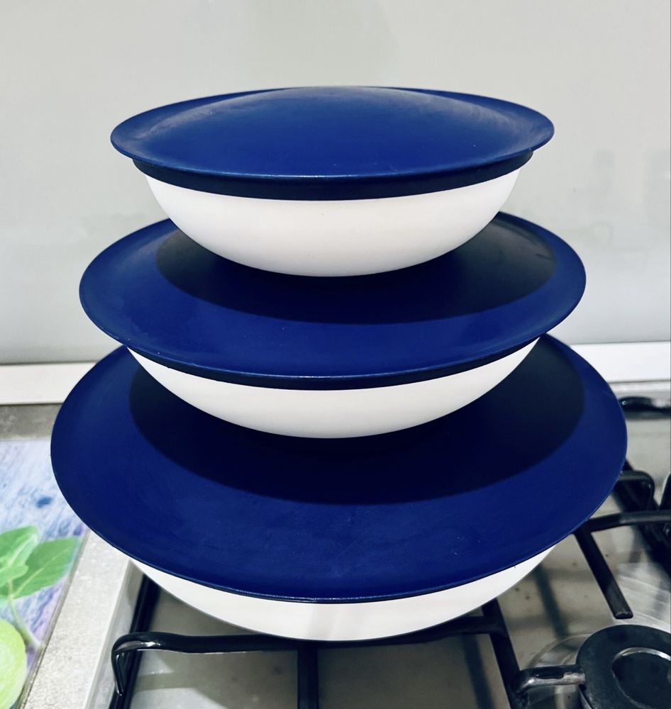 Набор контейнеров TUPPERWARE форма чаша судок салатник кастрюля zepter