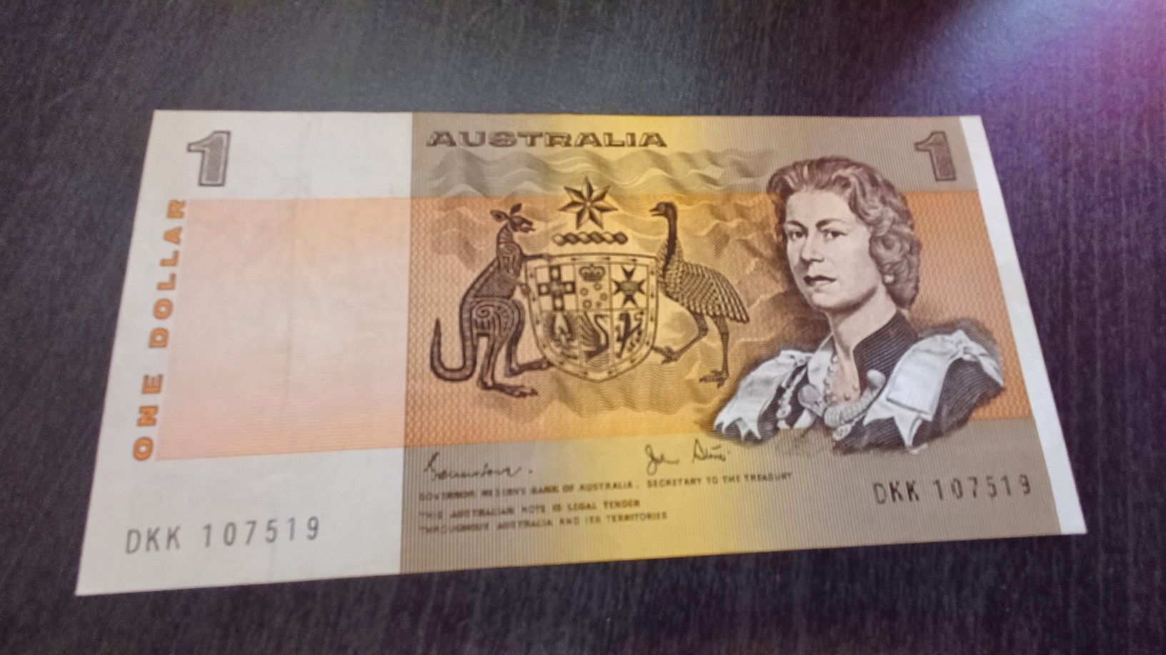 Austrália 1 dolar NOVA escassa