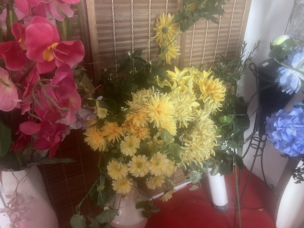 Flores Artificiais em Tecido