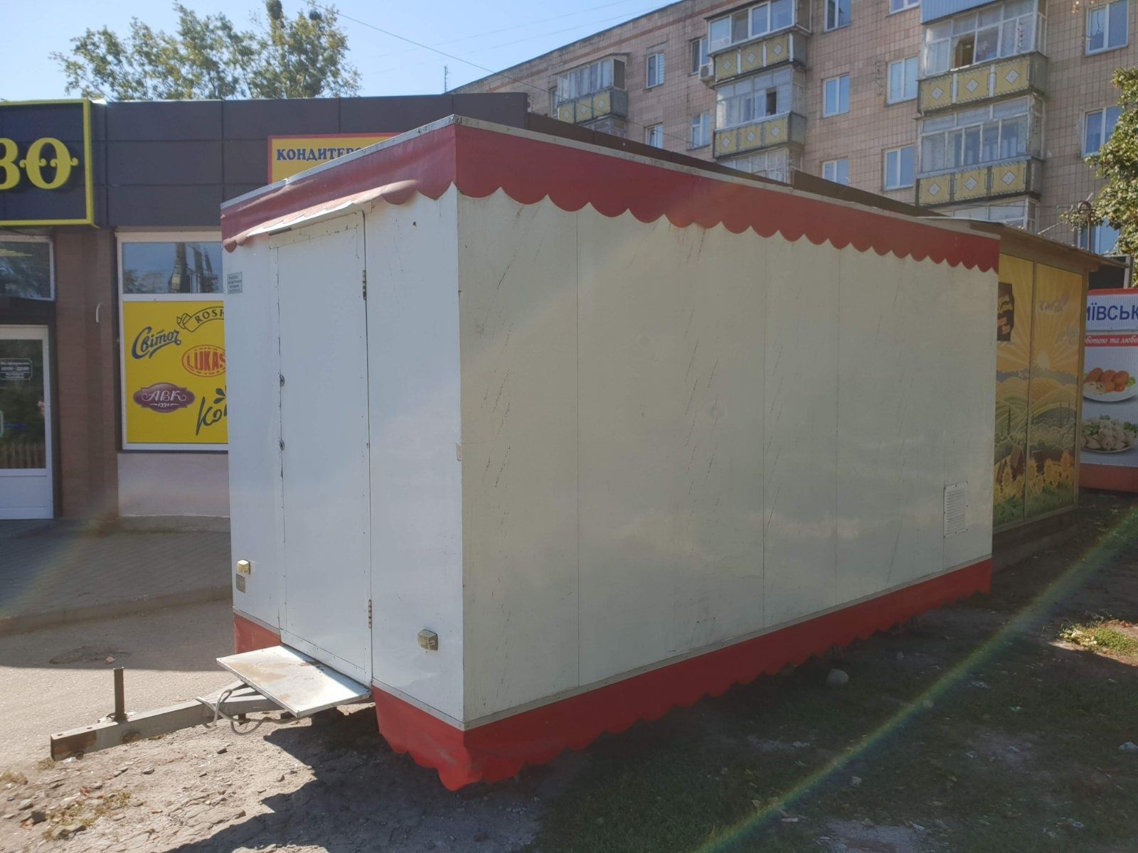 Оренда аренда причіпа, кіоск на колесах, Купава, МАФ, магазин