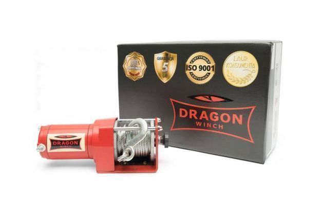 Лебедка электрическая DRAGON WINCH 1т, 3т, 5т, 6т, 9т, 10т лебідка