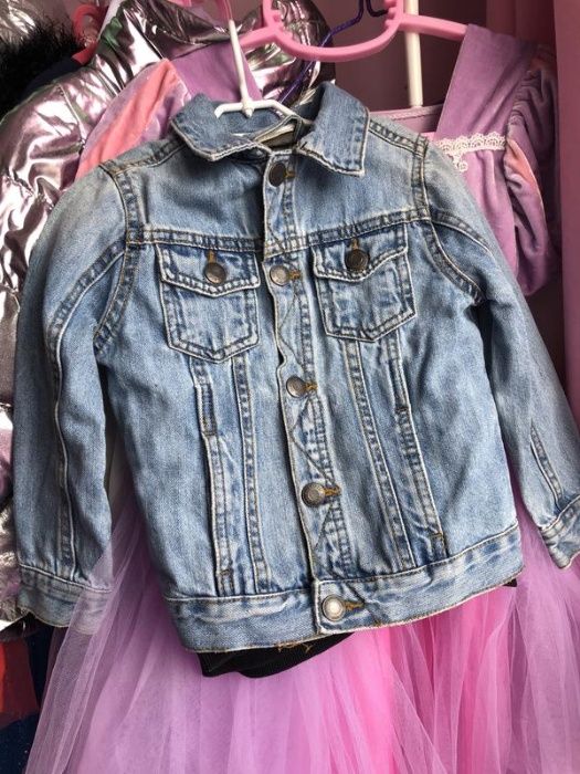 Детская джинсовая куртка Zara джинсова курточка Zara