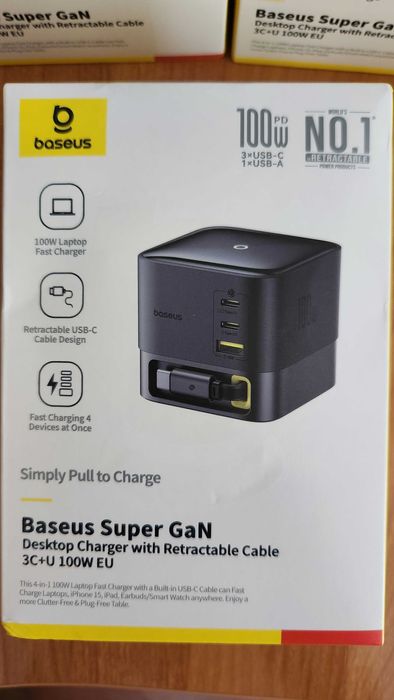 Зарядное Baseus 100w Tower