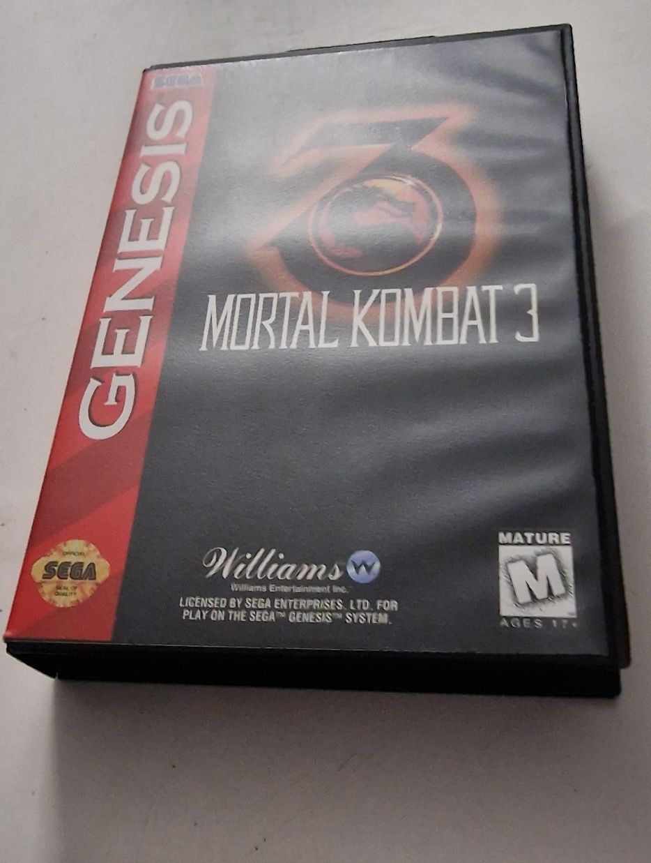 Mortal Kombat 3 Sega Genesis Novo