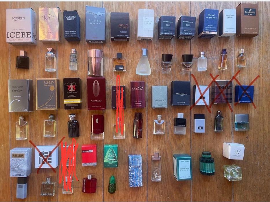 Miniaturas perfumes cada 5€