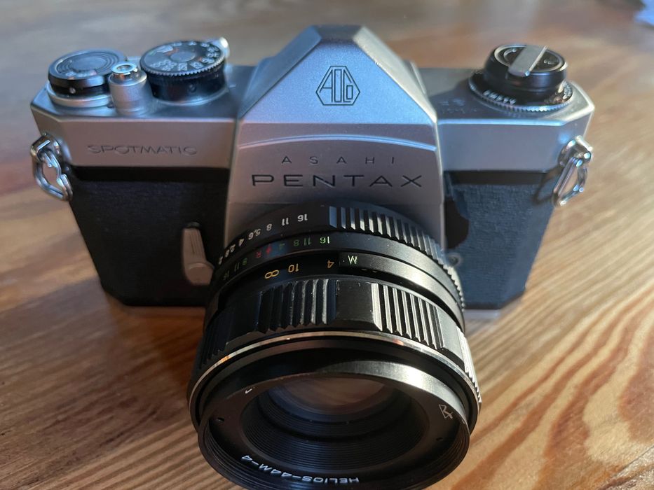 Lustrzanka Pentax Spotmatic Helios 44 58mm f2