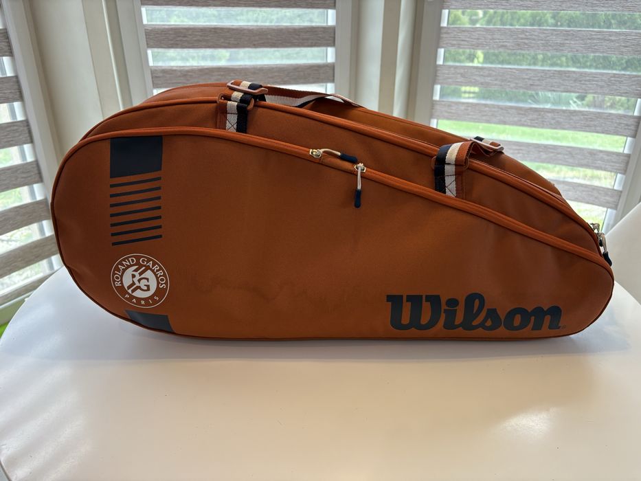 Torba tenisowa Wilson Roland Garros Team 6 PK Racket Bag - clay