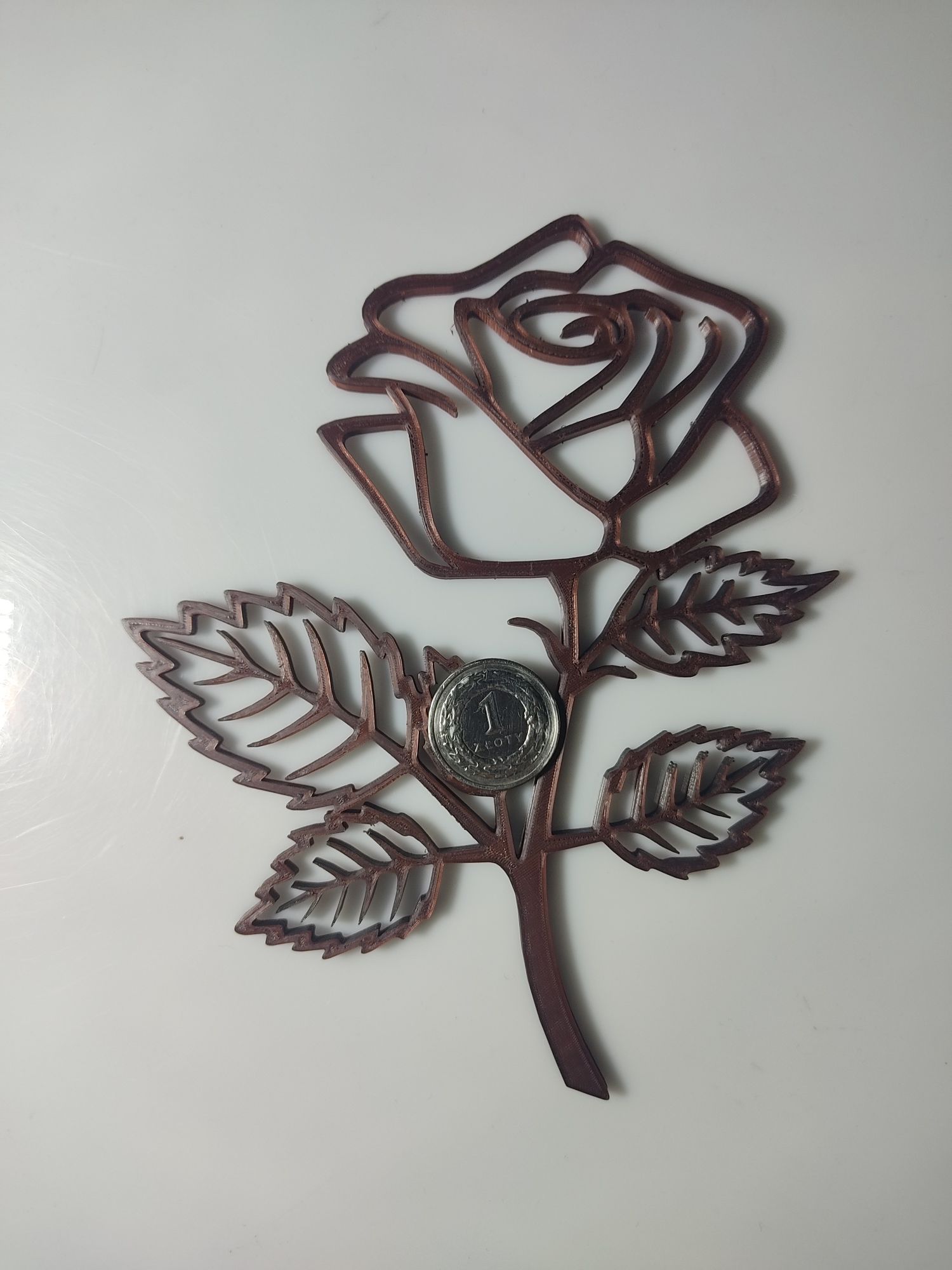 Róże drukowane drukarką 3D