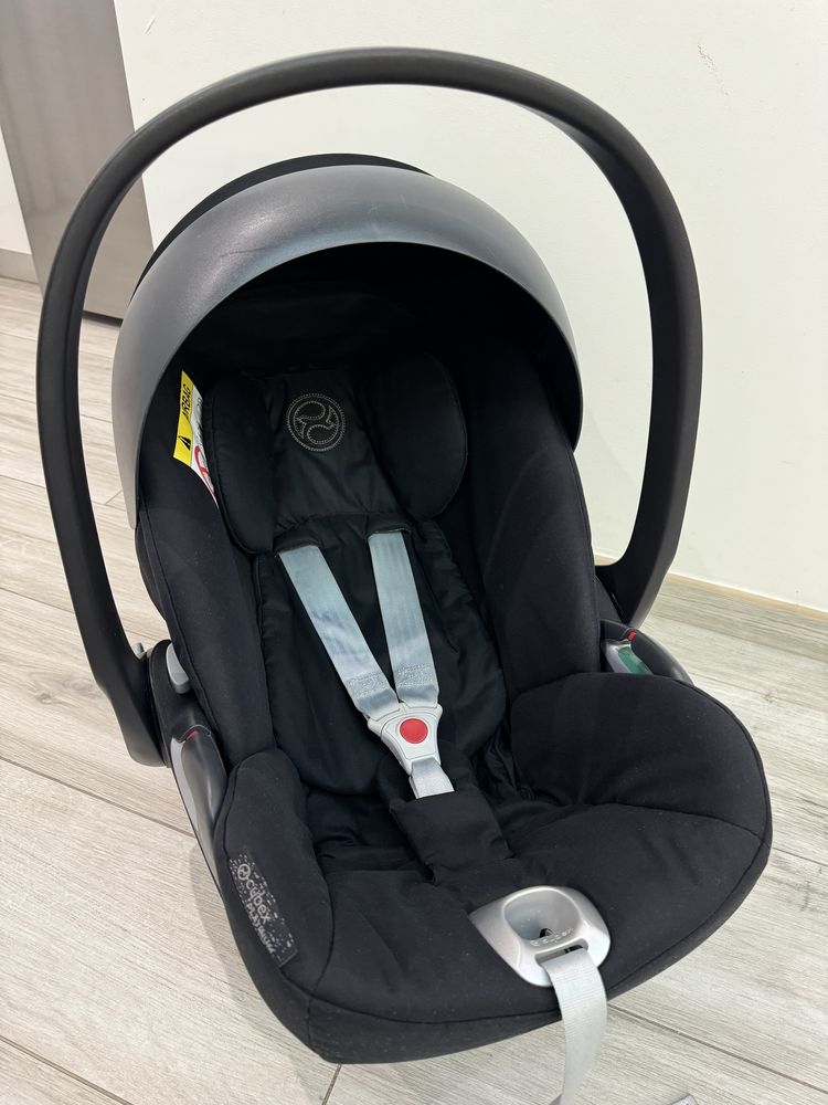 Автолюлька/Автокрісло Cybex Cloud Z2 I-size Deep Black
