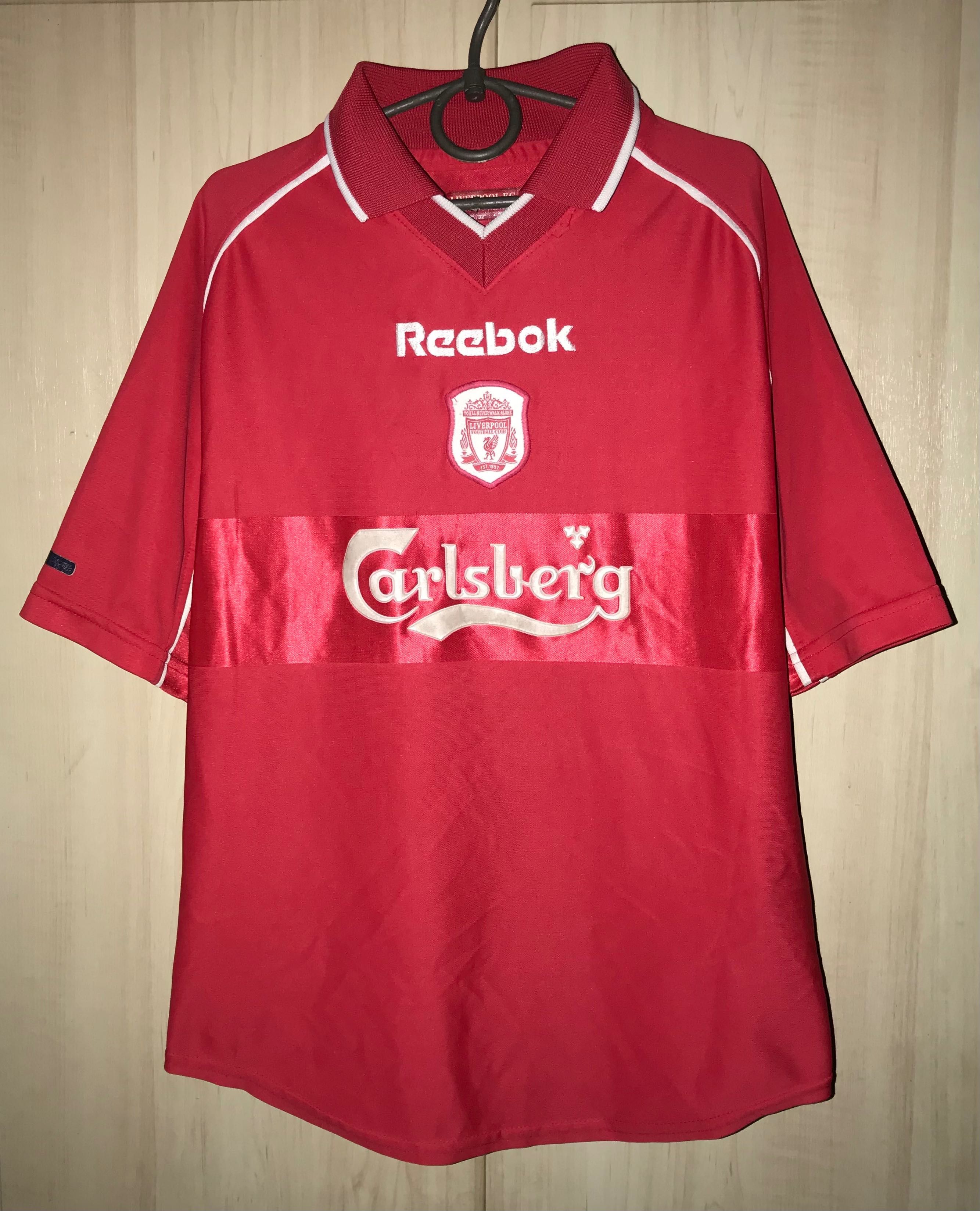 Винтажная футбольная футболка Reebok Liverpool FC 2000/02