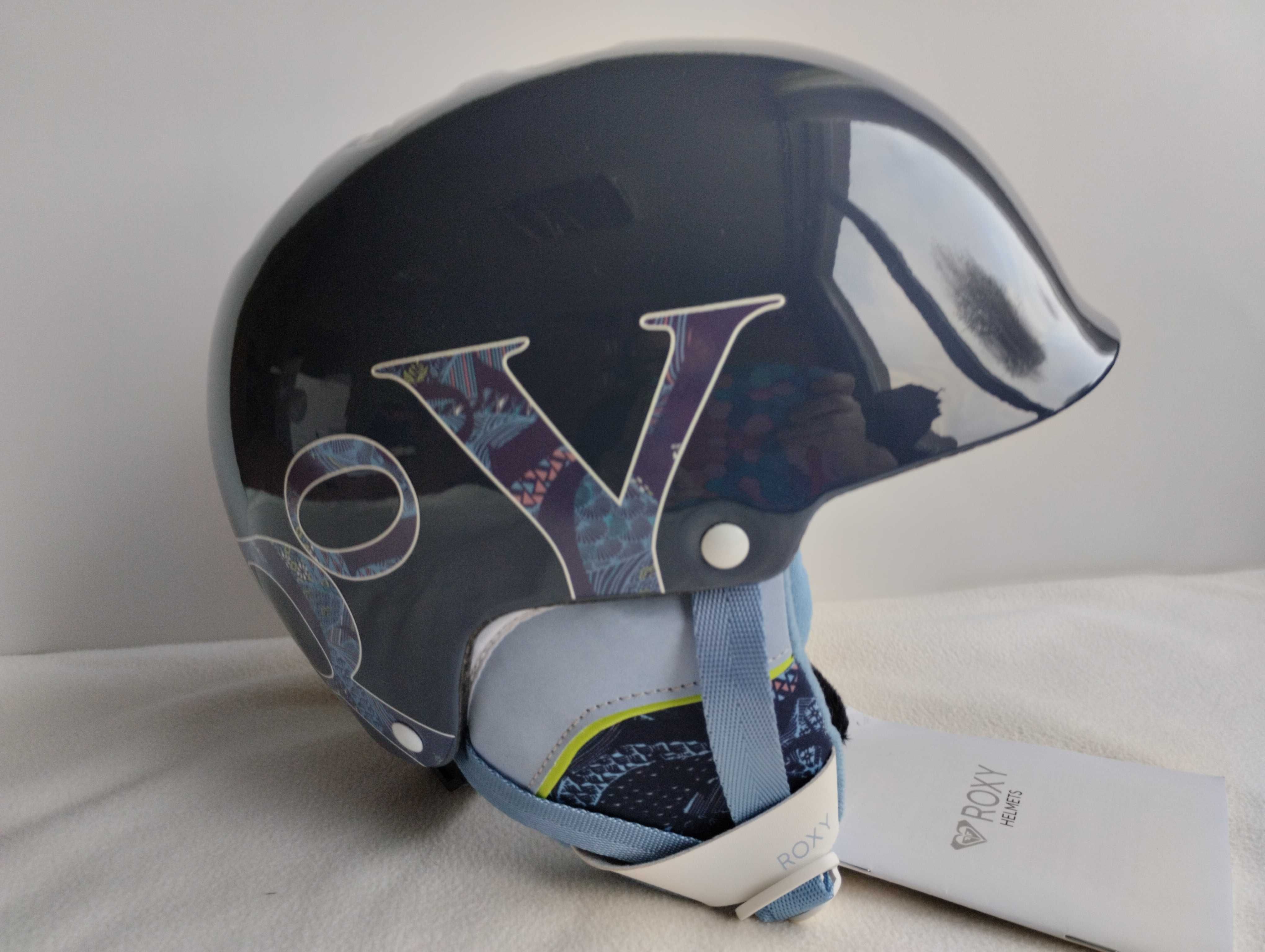 Kask narciarski dziecięcy Roxy Happyland r. XS 50 cm NOWY z metkami