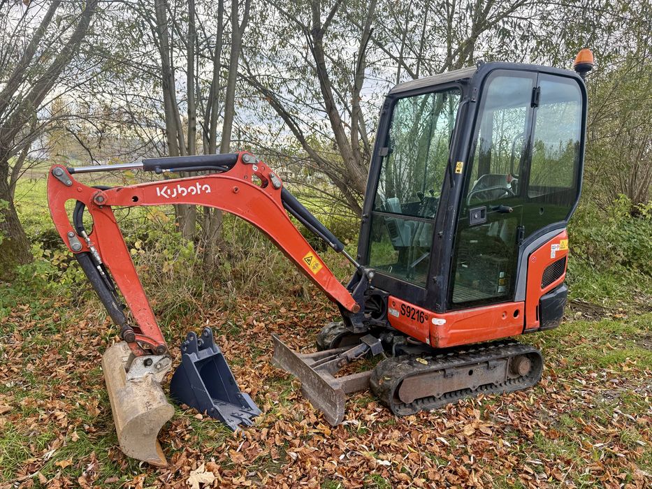 Kubota kx015-4 z 2016 minikoparka 1,5t 1,6t blizniacza do kx016-4