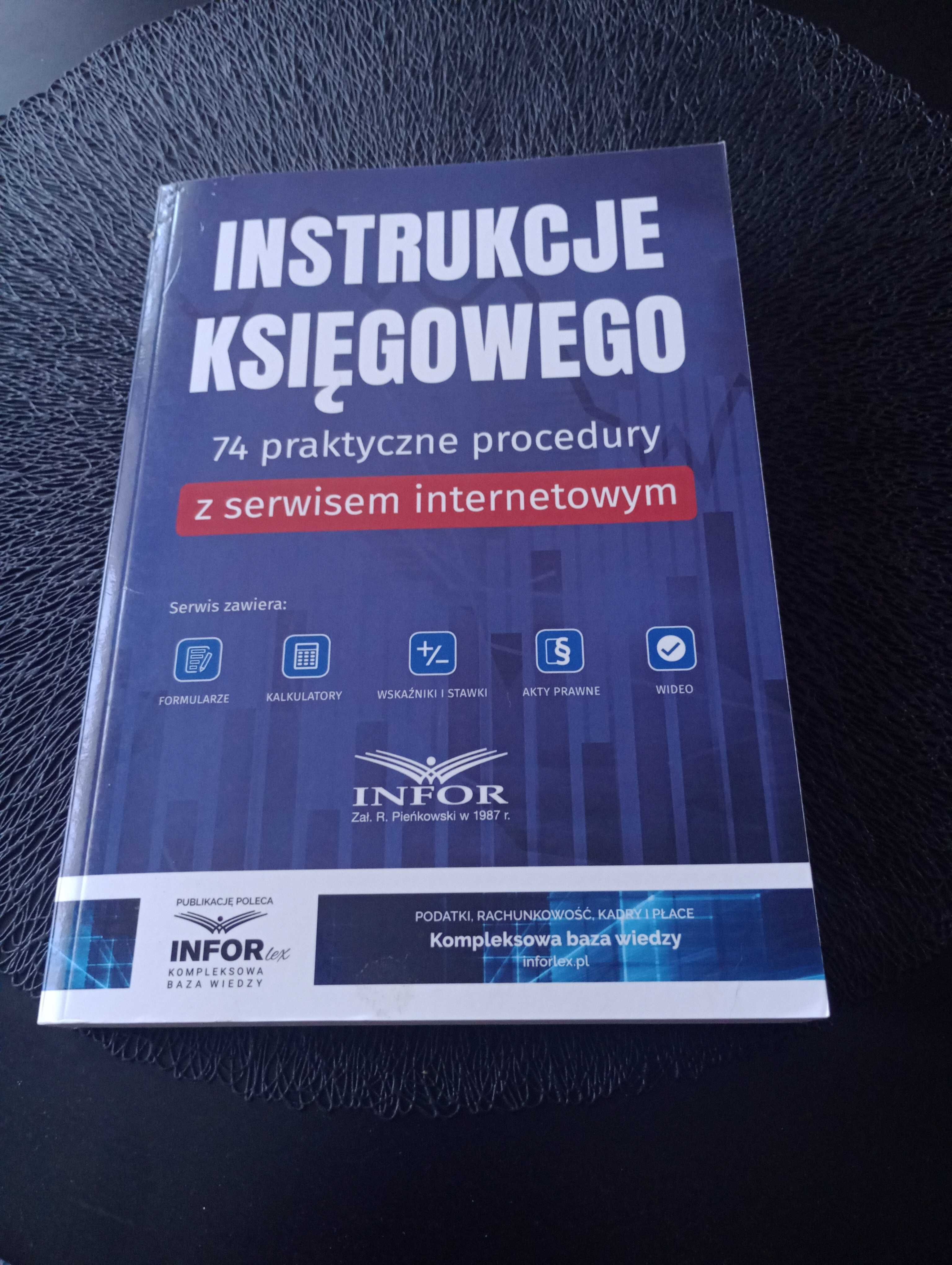 Książka Instrukcje Księgowego