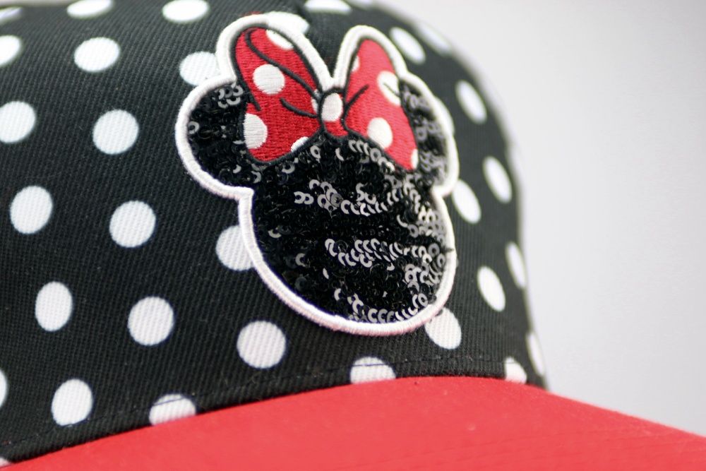 MYSZKA MINNIE Mickey Disney Czapka z Daszkiem 55-60cm Oryginał !!!