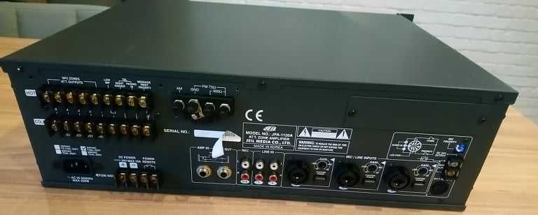 JEIL JPA-1120A - 5 kanałowy mikser - wzmacniacz 120W z tunerem