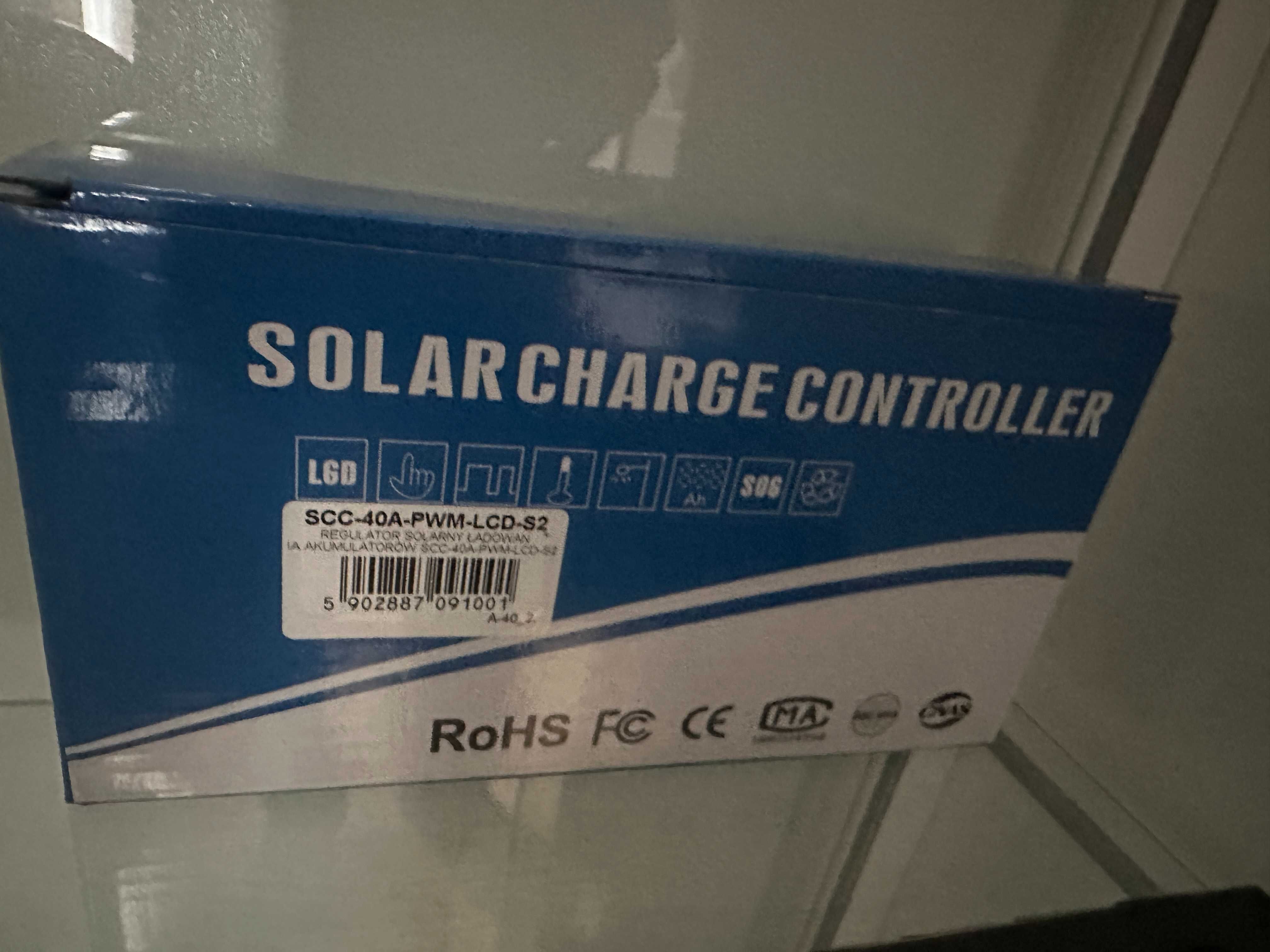Regulator solarny SCC-100A-PWM-LCD-S2 ładowarka akumulatorów