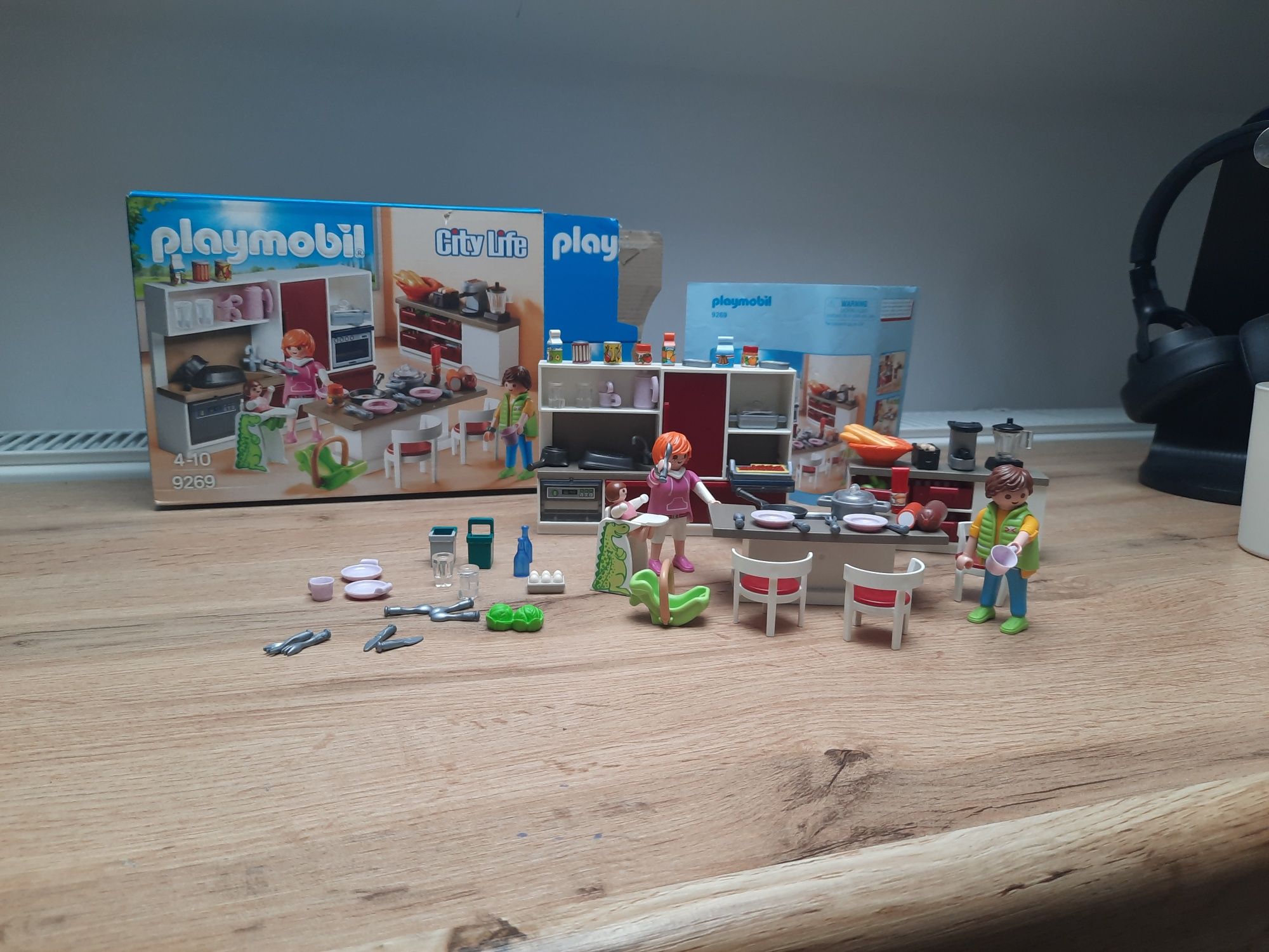 Playmobil 9269, kompletny zestaw playmobil, City Life, kuchnia