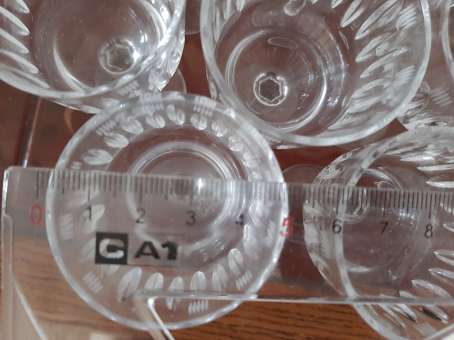 Copos de cristal