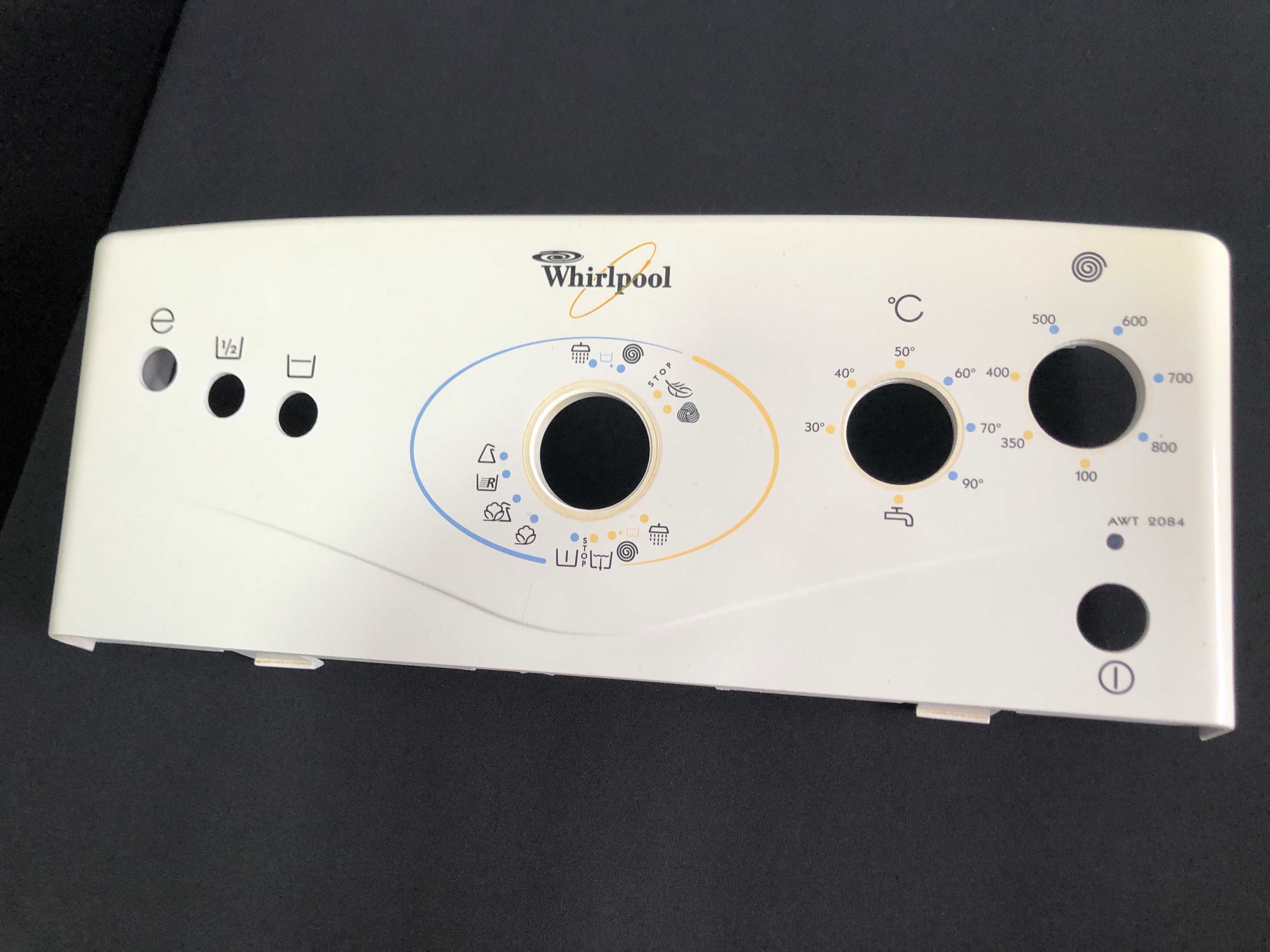 Panel pralki front obudowa whirpool AWT 2084