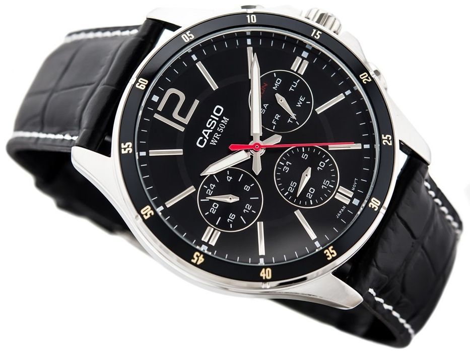 zegarek męski casio mtp-1374l 1av (zd064b)
