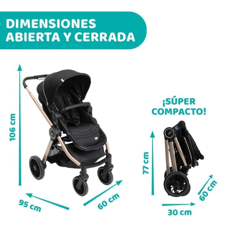 Trio Chicco Best Friend Pro Black Re-Lux