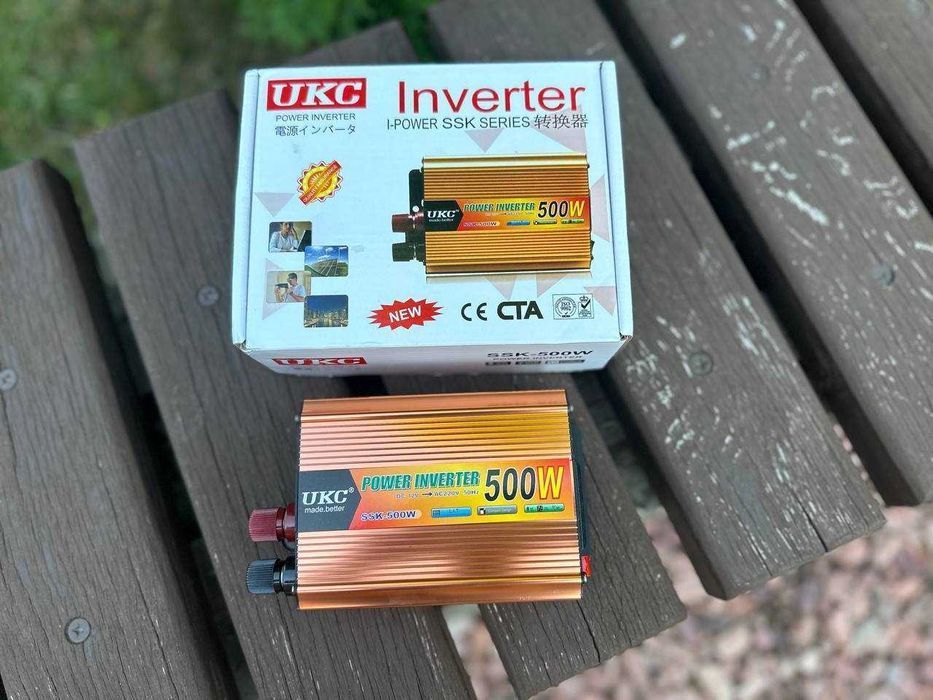 ℹ️ Преобразователь напряжение 12v-220v 500w. Инвертор тока. Дропшипинг