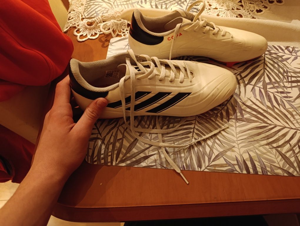 Korki Copa Pure białe