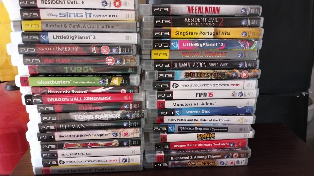 vendo jogos de ps3 e ps4