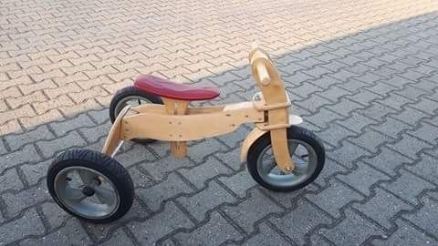 Biegowy rowerek retro