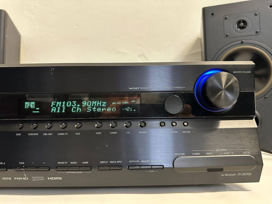 +7.1 Amplituner Onkyo TX-SR 706, 7*175 Wat, HDMI, LipSync, Dolby TrueH