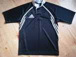Adidas-czarno-biała koszulka sportowa męska,chłopięca r.S-M\170-176