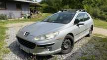 Peugeot 407 SW 2.0 HDI rocznik 2007 dwustrefowa klima