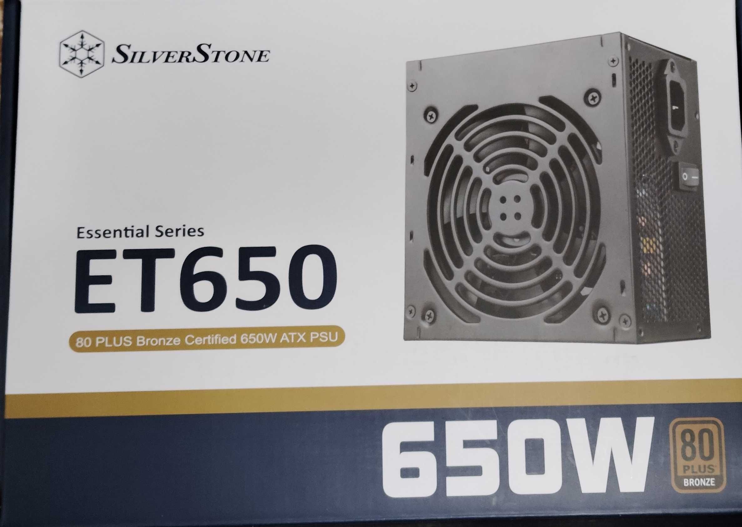 Блок живлення SilverStone 650W з гарантією Розетки, практично новий