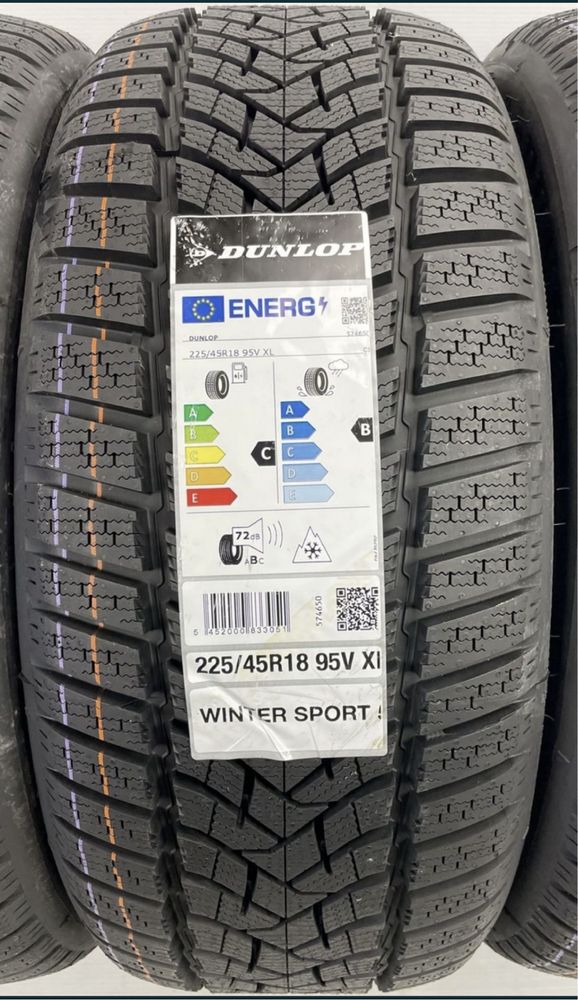 225/45r18 Dunlop Winter Sport 5 95V XL