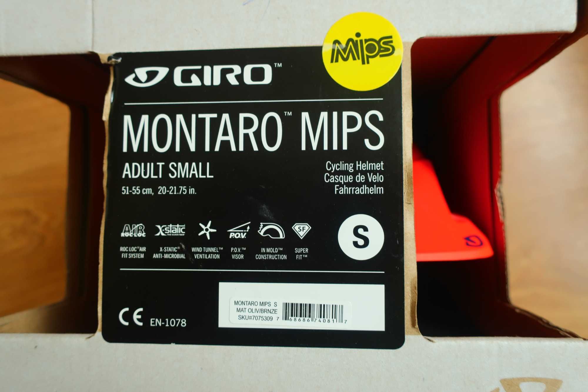 Giro Montaro Mips + mocowanie GoPro [kask rowerowy Montara Giro]