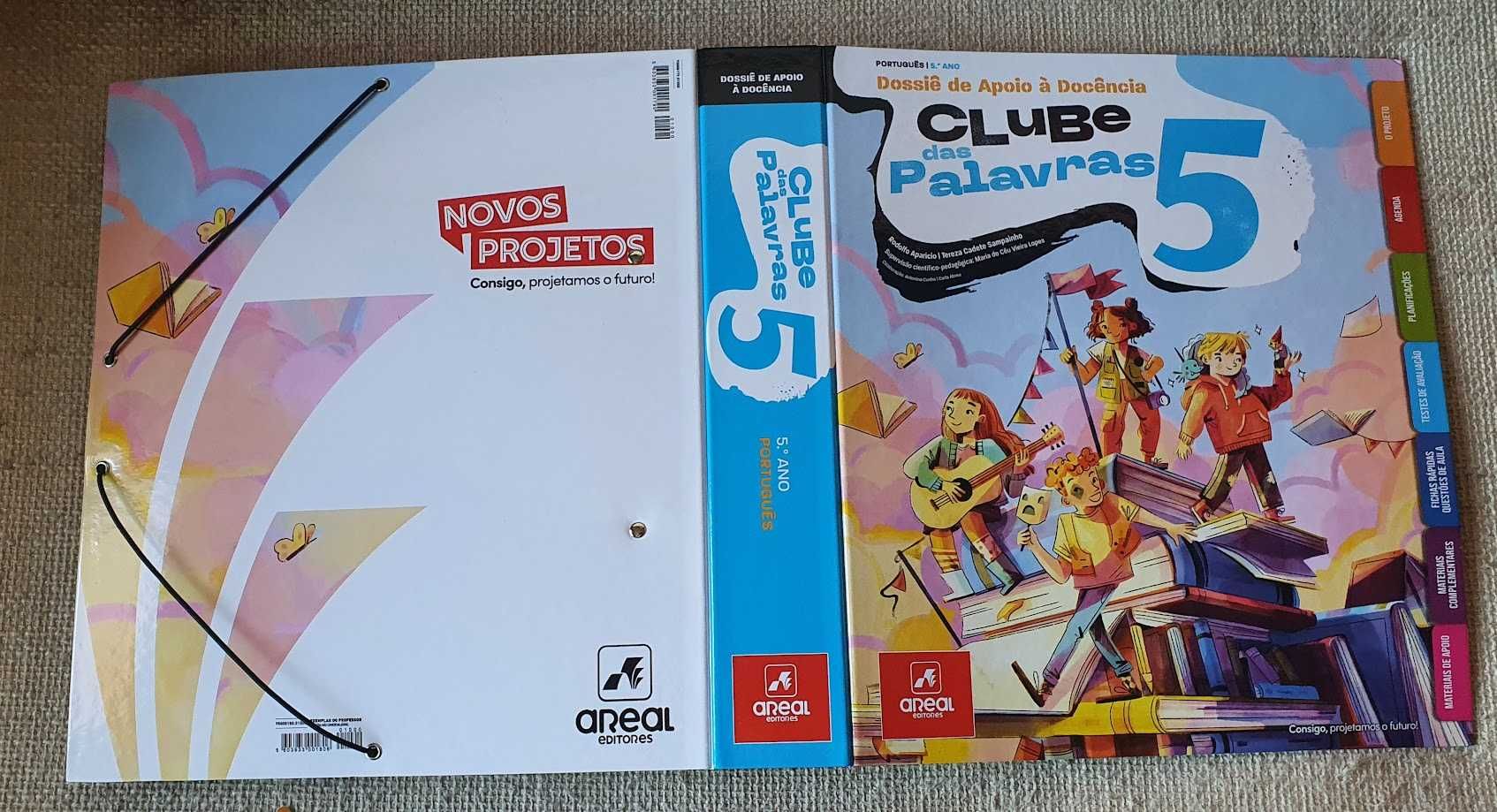 5º ano Portugês Clube das Palavra 5 Dossier do Prof Areal Editores