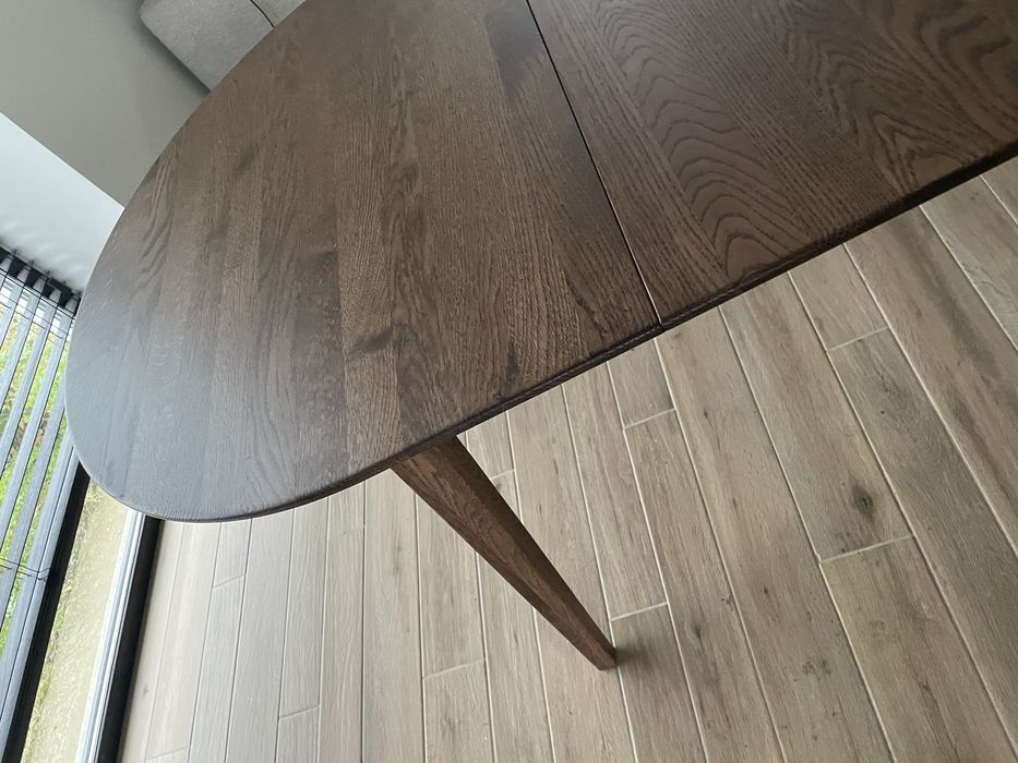 Стіл дубовий розкладний