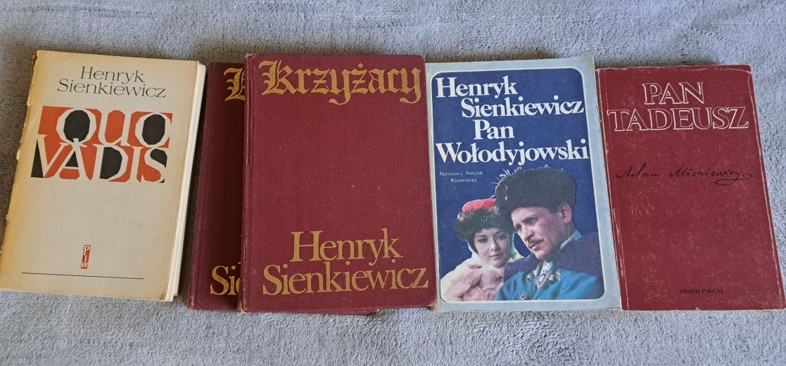 Klasyka polskiej literatury: Pan Tadeusz, quo vadis, Krzyżacy i Pan Wo