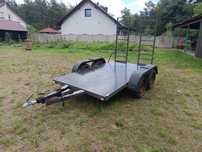 Przyczepa samochodowa platforma 2000 kg dmc