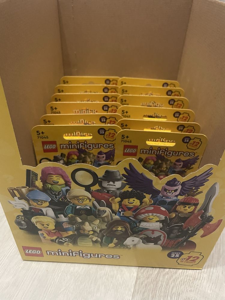 Lego Minifigures Seria 25 Komplet + Karton